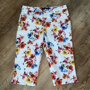 Gloria Vanderbilt Amanda Stretch Denim Capris 16W